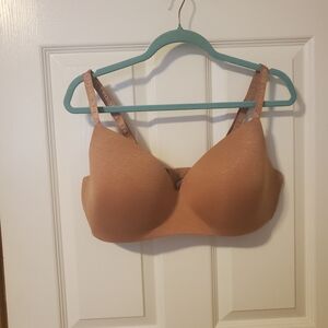 2/$10 Victoria's Secret Tan Wireless T-Shirt Bra with Adjustable Straps